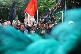اجتماع بزرگ عزاداران حسینی - شهرستان اهر