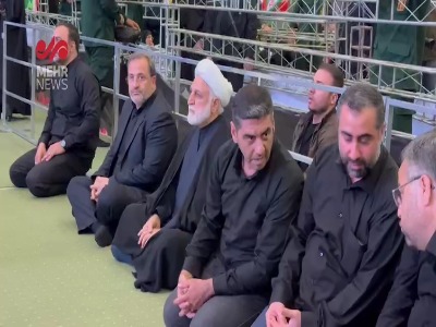 حضور اژه‌ای در آیین تجلیل از مدافعان جان برکف ایران در مصلای تهران
