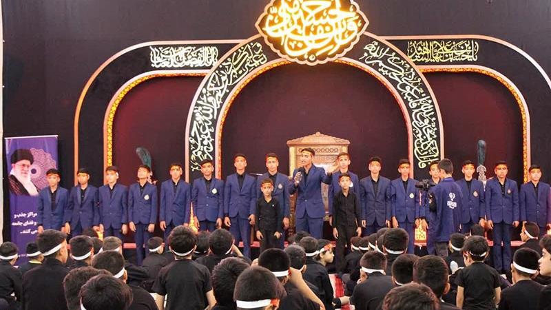سوگواره " احلی من العسل " در 50 بقعه متبرک یزد برگزار شد