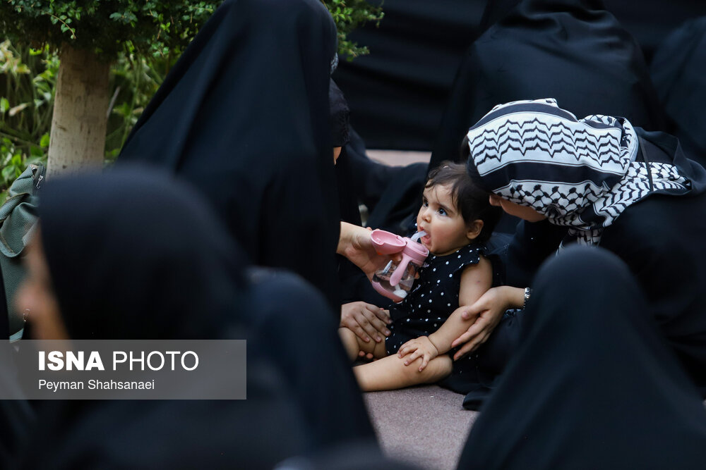 عزاداری در خانه تاریخی شیخ‌الاسلام اصفهان