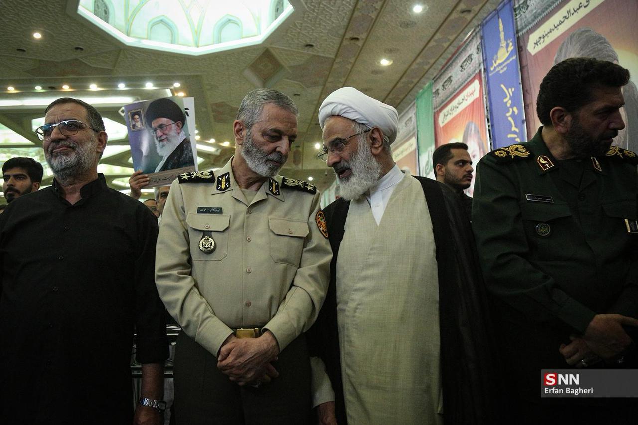 عکس/ گرامیداشت شهدای اقتدار ایران در مصلای تهران