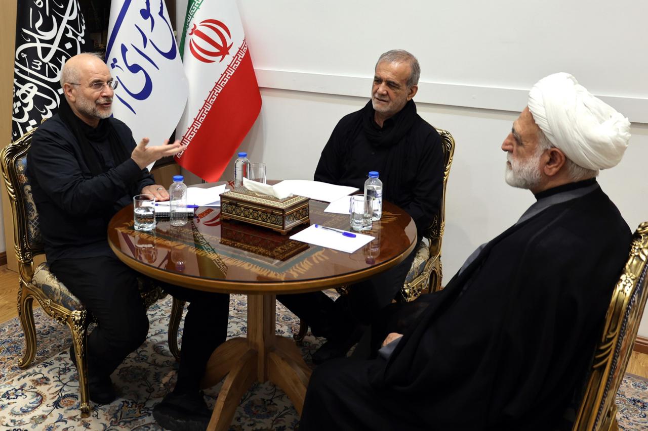 عکس/ برگزاری جلسه سران قوا به میزبانی قوه مقننه 