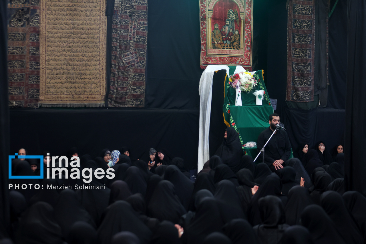 عزاداری روز ششم محرم در حسینیه سادات اخوی