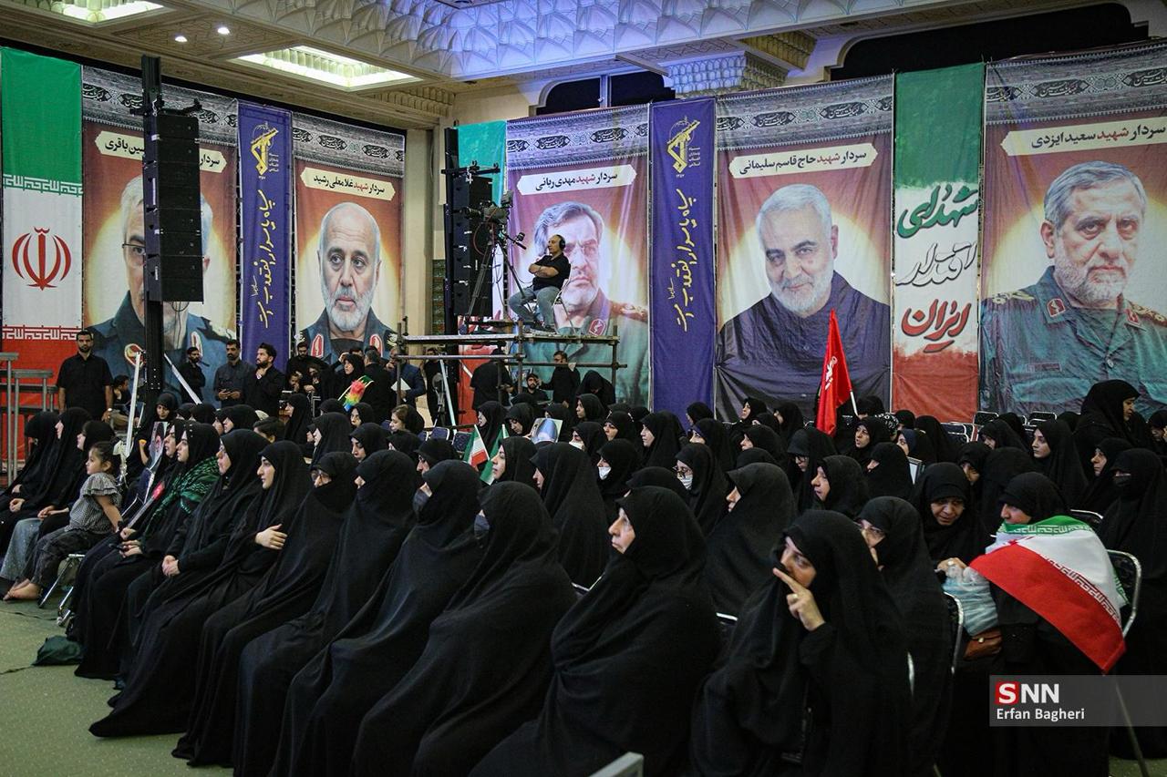 عکس/ گرامیداشت شهدای اقتدار ایران در مصلای تهران
