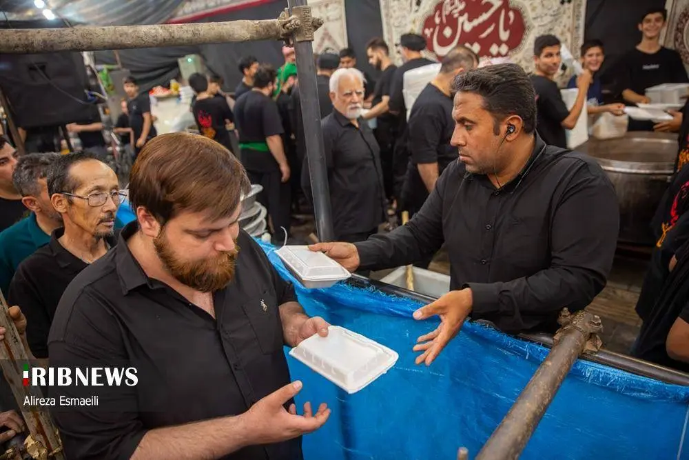 مواکب حسینی عراقی‌های مقیم دولت‌آباد تهران