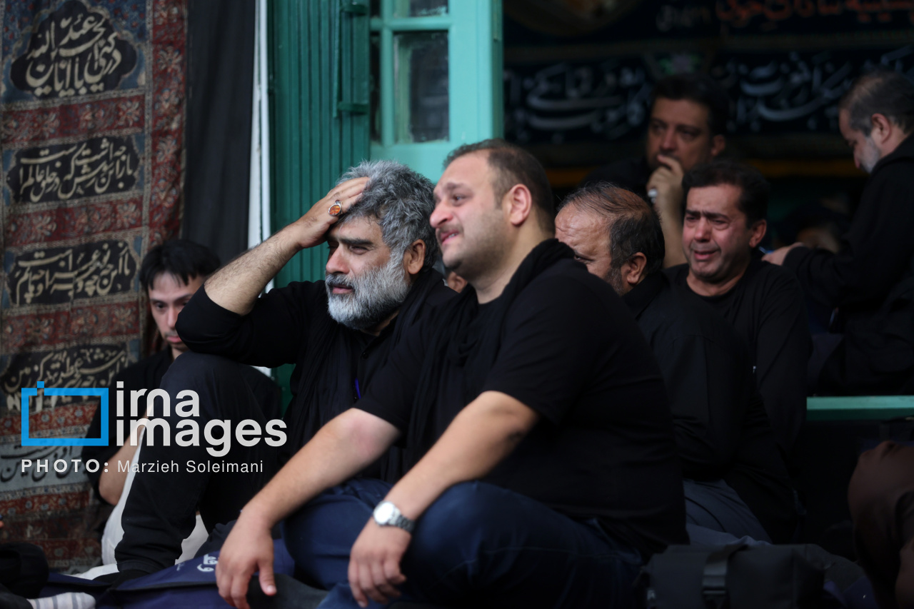 عزاداری روز ششم محرم در حسینیه سادات اخوی