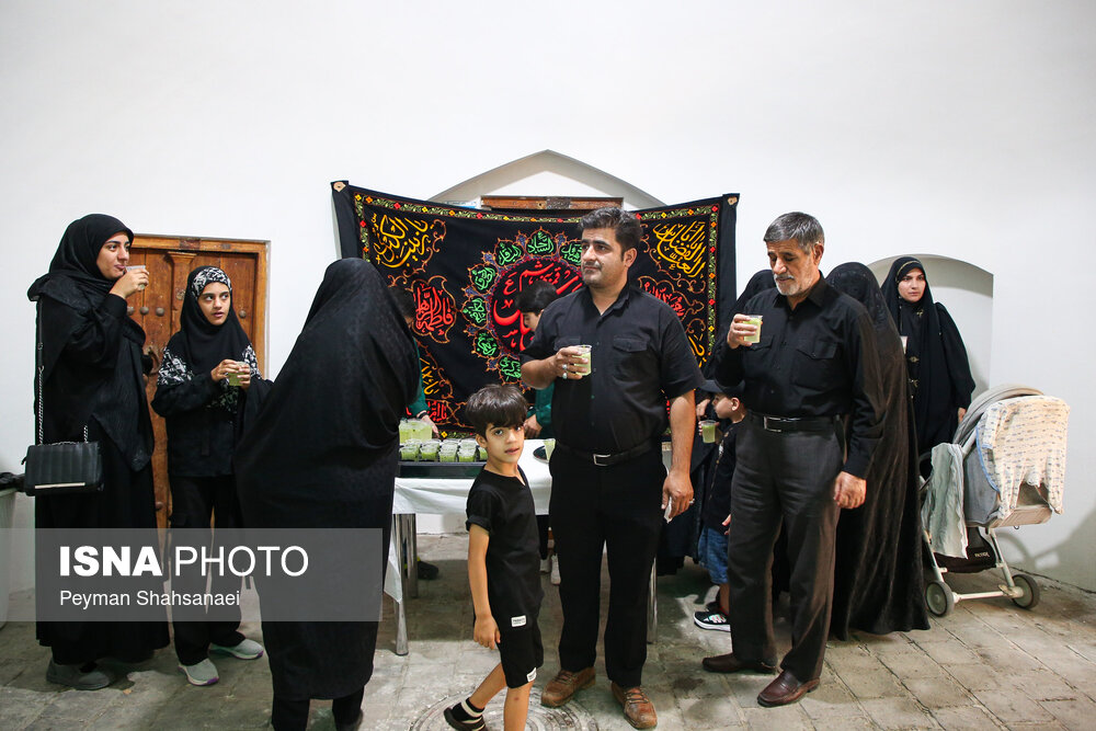 عزاداری در خانه تاریخی شیخ‌الاسلام اصفهان