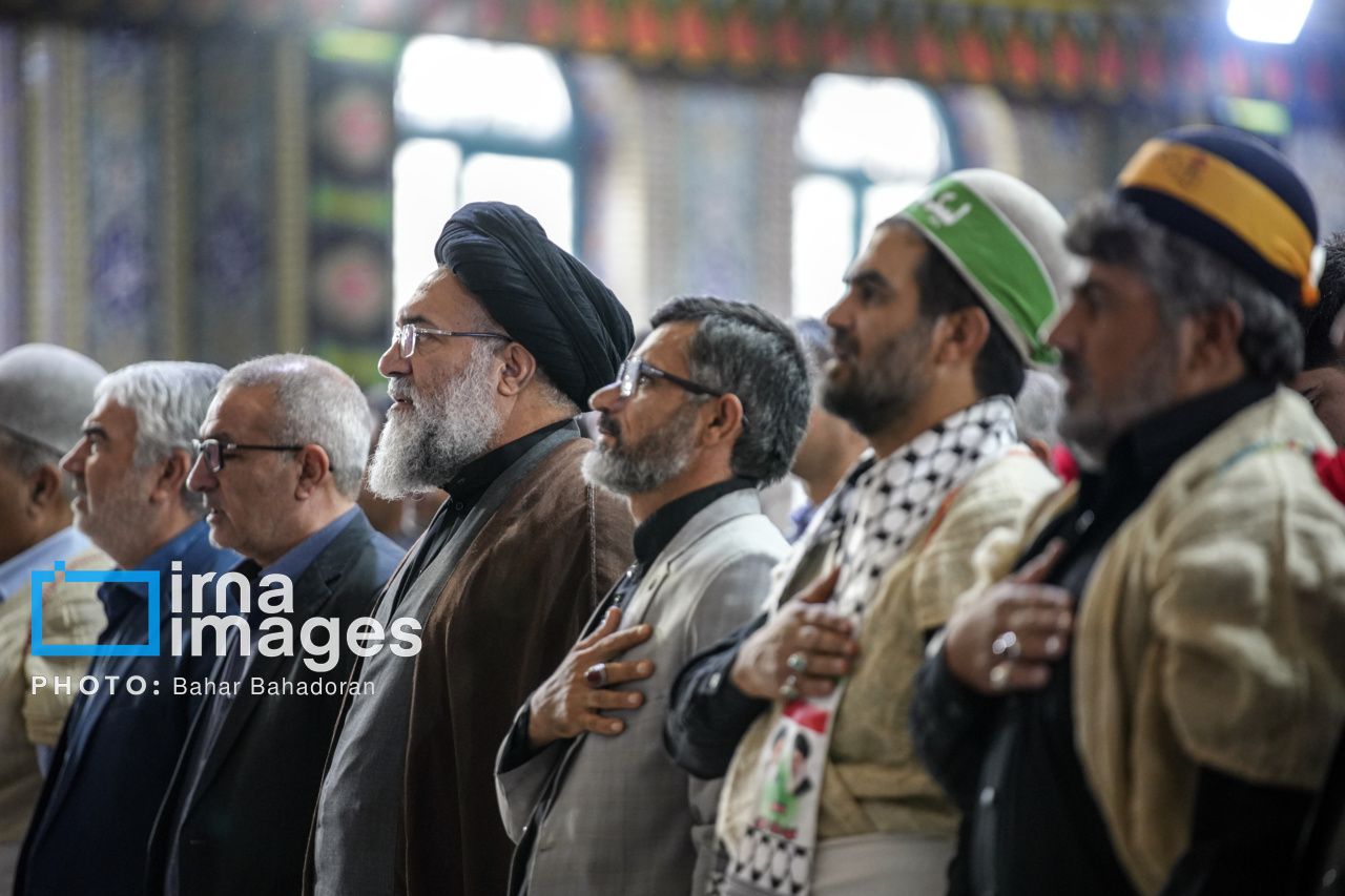 مراسم بزرگداشت شهدای اقتدار در یاسوج