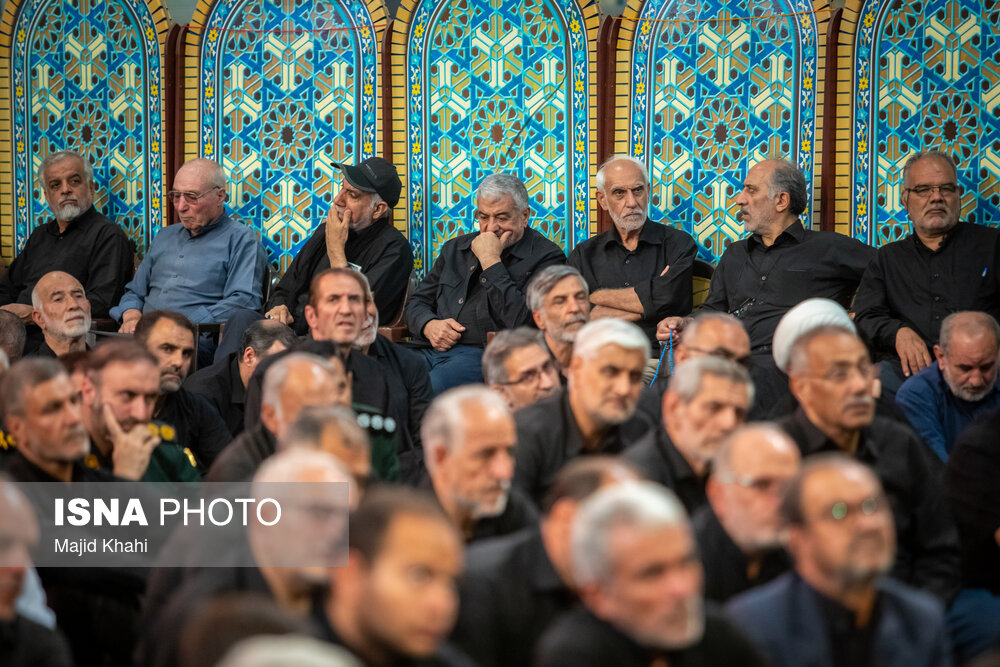 عکس/ مراسم یادبود شهید سرلشکر امیرعلی حاجی‌زاده