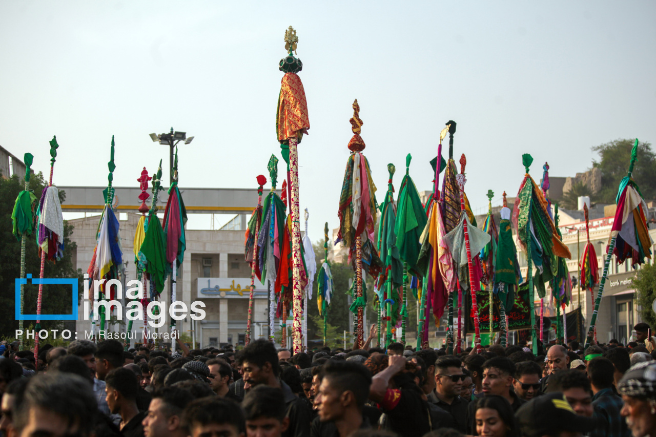 آیین سنتی «عَلَم پیغمبر» در میناب