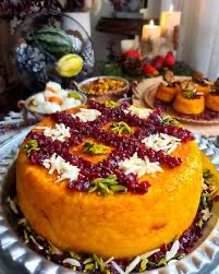 ته چین مرغ با ته دیگِ بادمجون مناسب مهمونی