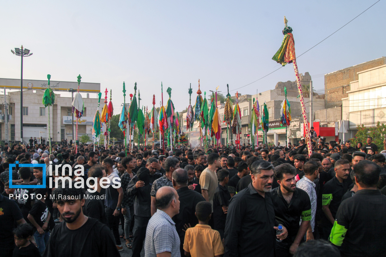 آیین سنتی «عَلَم پیغمبر» در میناب