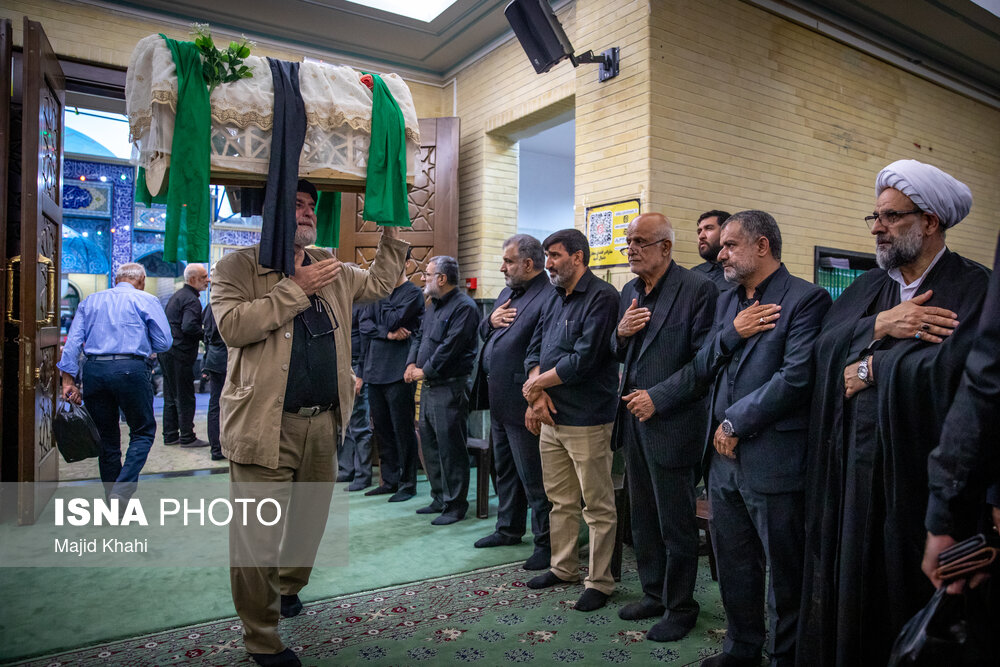 عکس/ مراسم یادبود شهید سرلشکر امیرعلی حاجی‌زاده