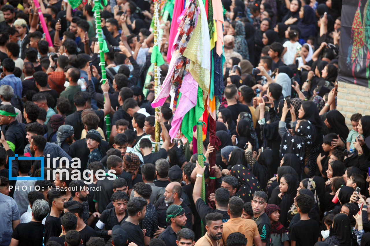آیین سنتی «عَلَم پیغمبر» در میناب