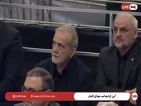 حضور پزشکیان در آیین گرامیداشت شهدای اقتدار