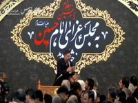 روضه پرسوز حاج علی ملائکه در حرم امام رضا(ع)