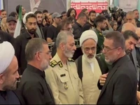 حضور رئیس ستاد کل نیروهای مسلح در آیین تجلیل از مدافعان جان برکف ایران 