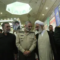 عکس/ تصاویری از حضور سرلشکر موسوی در مراسم گرامیداشت شهدای اقتدار ایران