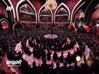 حضور ذاکران و عزاداری حسینی با ملیت‌های گوناگون در حسینیه معلی