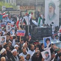 مردم قم در تجمع حماسی «عهد خون» با ولایت تجدید بیعت کردند