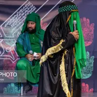 حال و هوای پنجمین شب سوگواری امام حسین (ع) در خیمه هنر