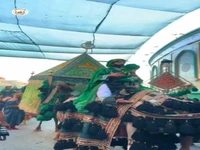 ورود نمادین کاروان امام حسین(ع) به سرزمین کربلا