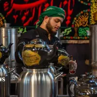 مواکب حسینی عراقی‌های مقیم دولت‌آباد تهران
