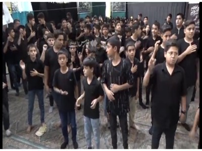 فریاد لبیک یاحسین نوجوانان اناری