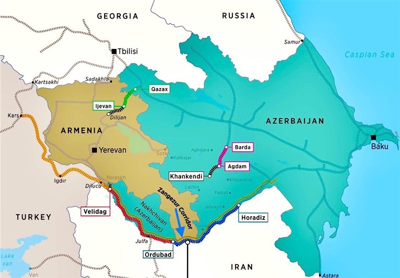طرح جدید آمریکا برای کریدور زنگه‌زور با سلب حاکمیت ارمنستان