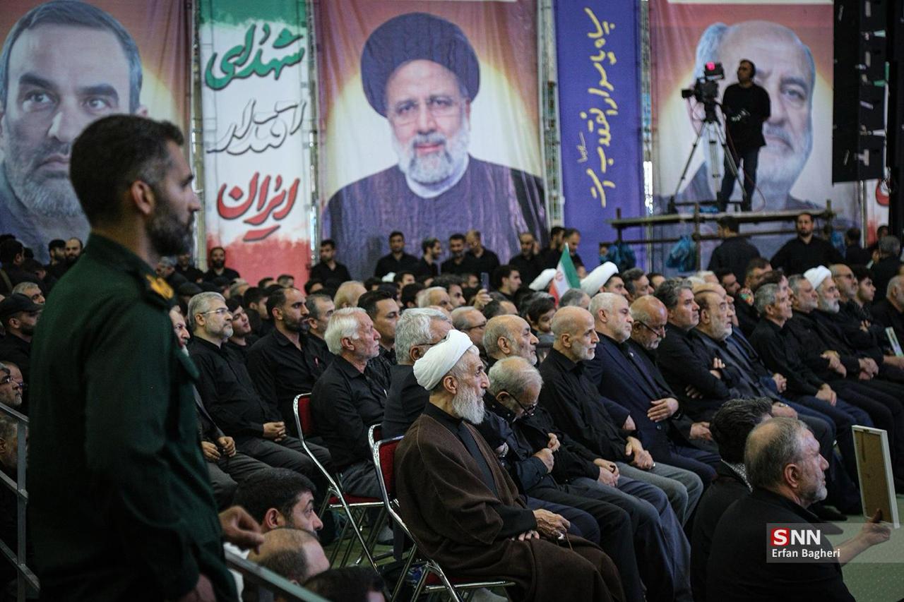 عکس/ گرامیداشت شهدای اقتدار ایران در مصلای تهران