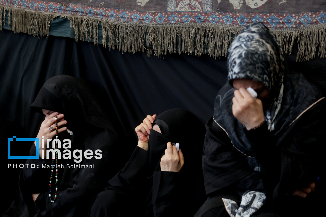 عزاداری روز ششم محرم در حسینیه سادات اخوی