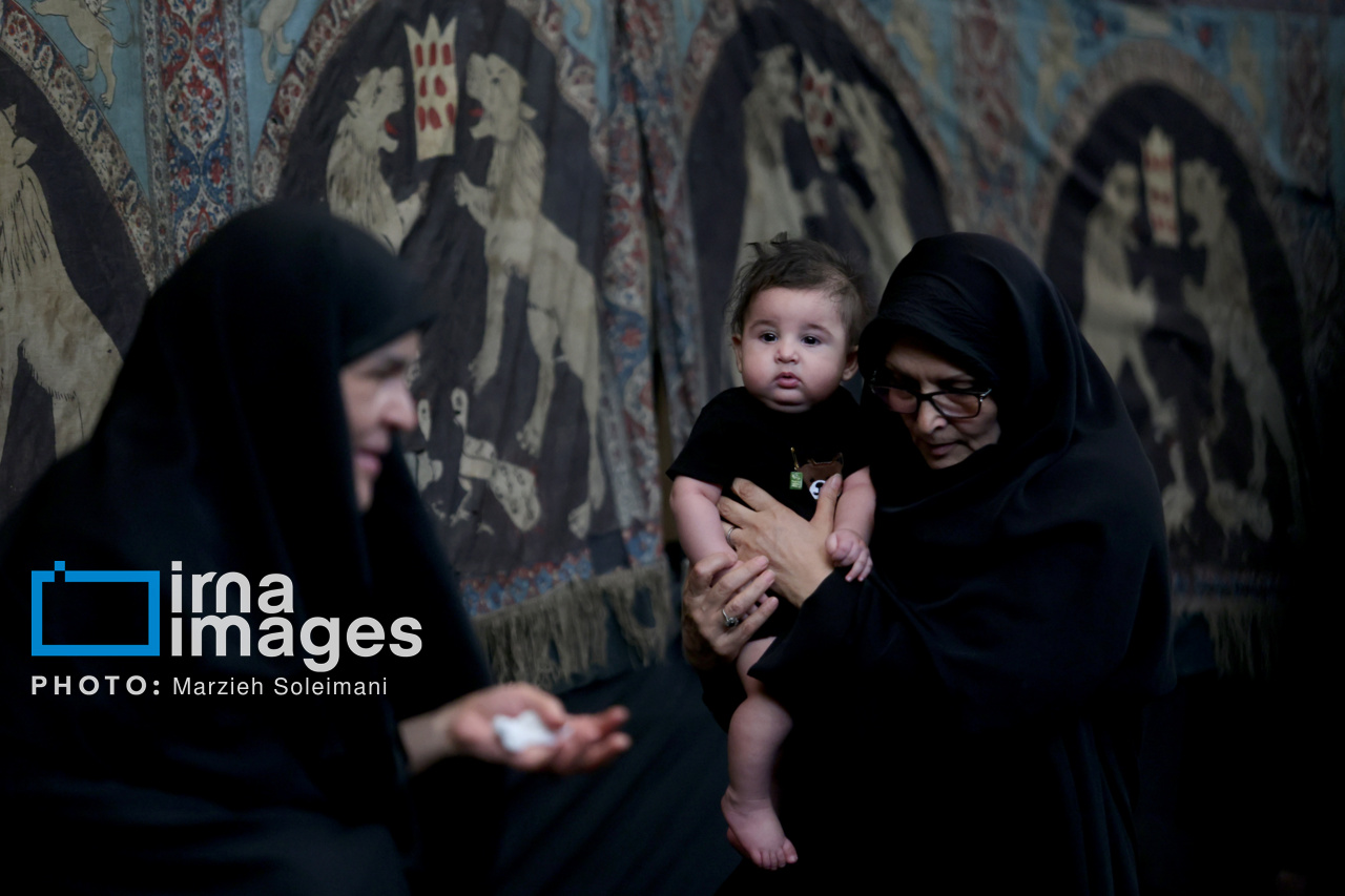 عزاداری روز ششم محرم در حسینیه سادات اخوی