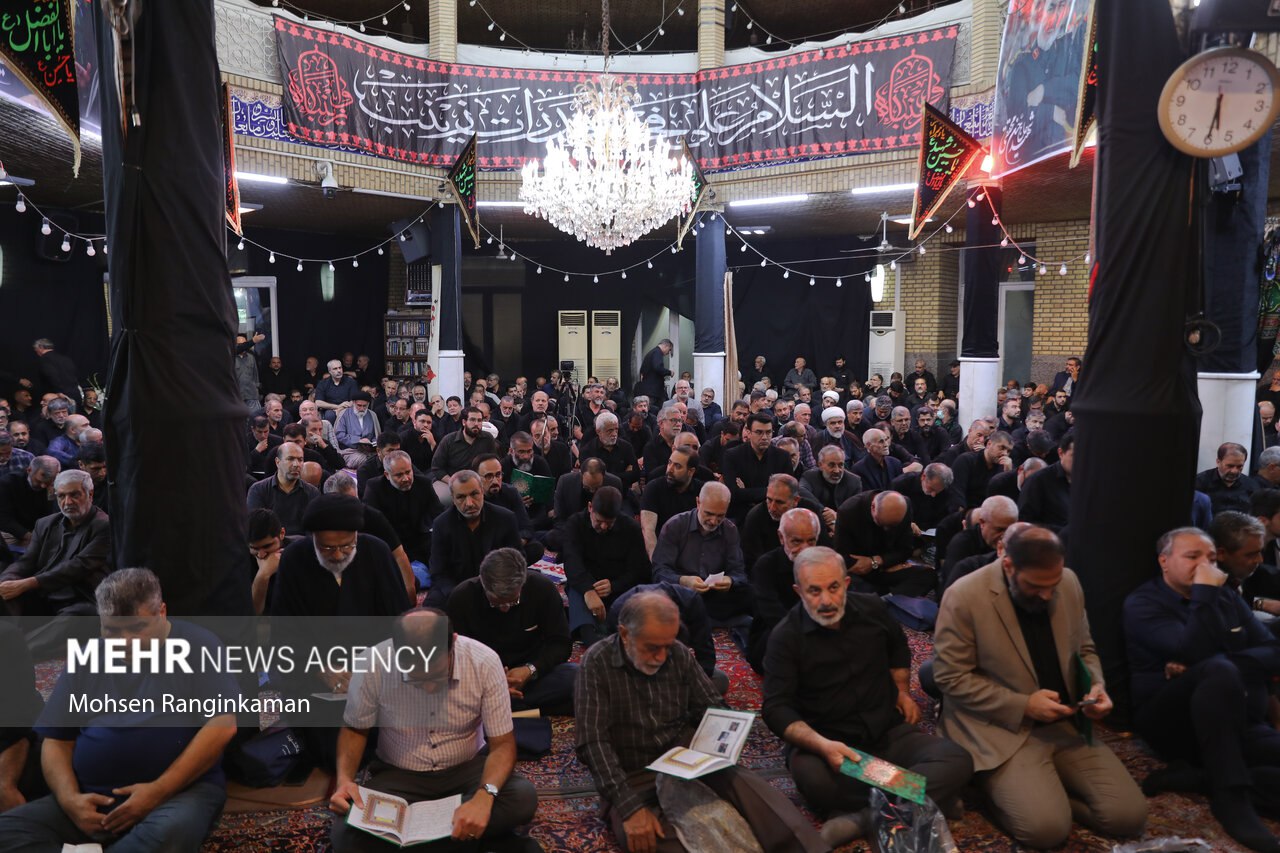 عکس/ مراسم ختم سرلشگر پاسدار شهید «محمد حسن محققی»