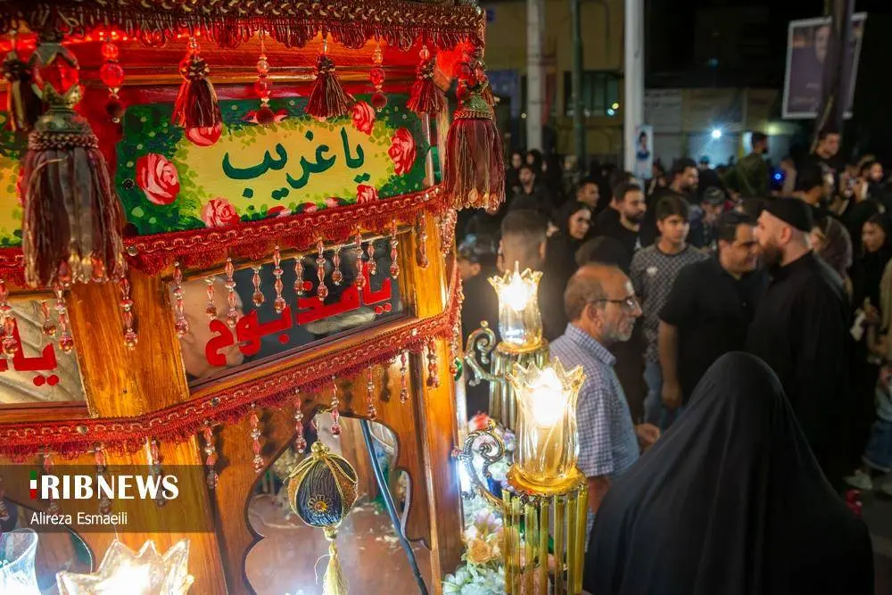 مواکب حسینی عراقی‌های مقیم دولت‌آباد تهران