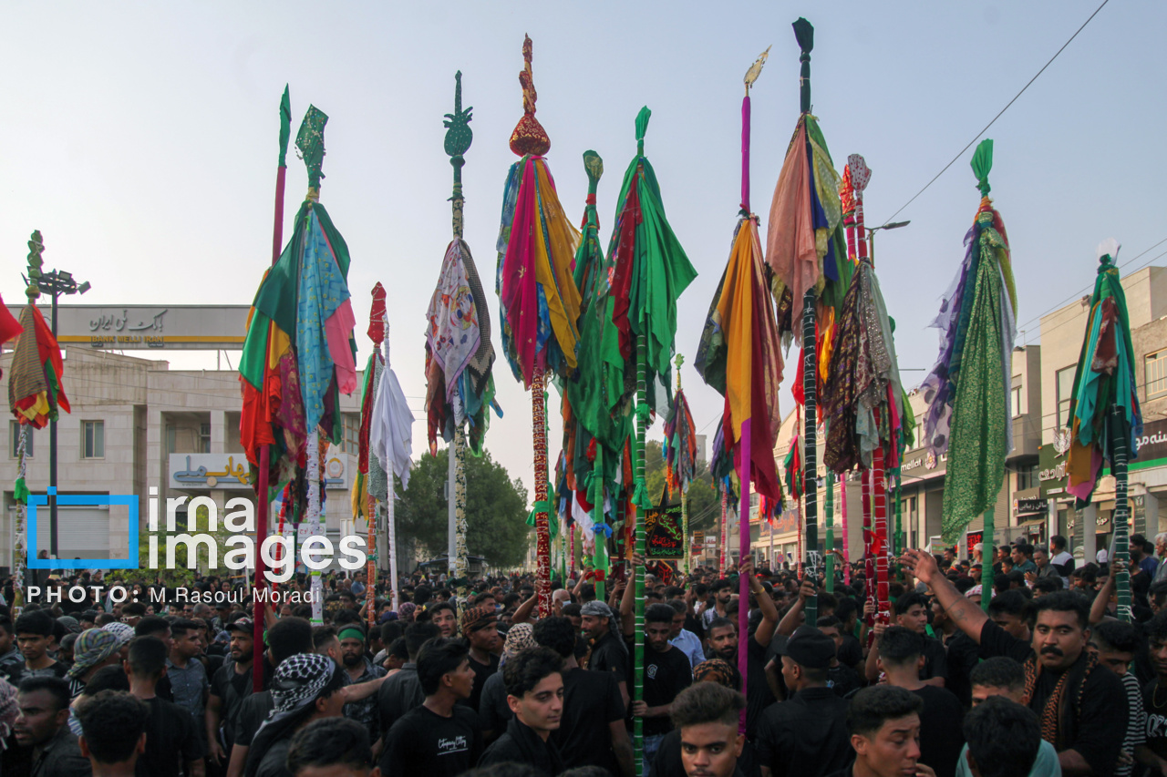 آیین سنتی «عَلَم پیغمبر» در میناب
