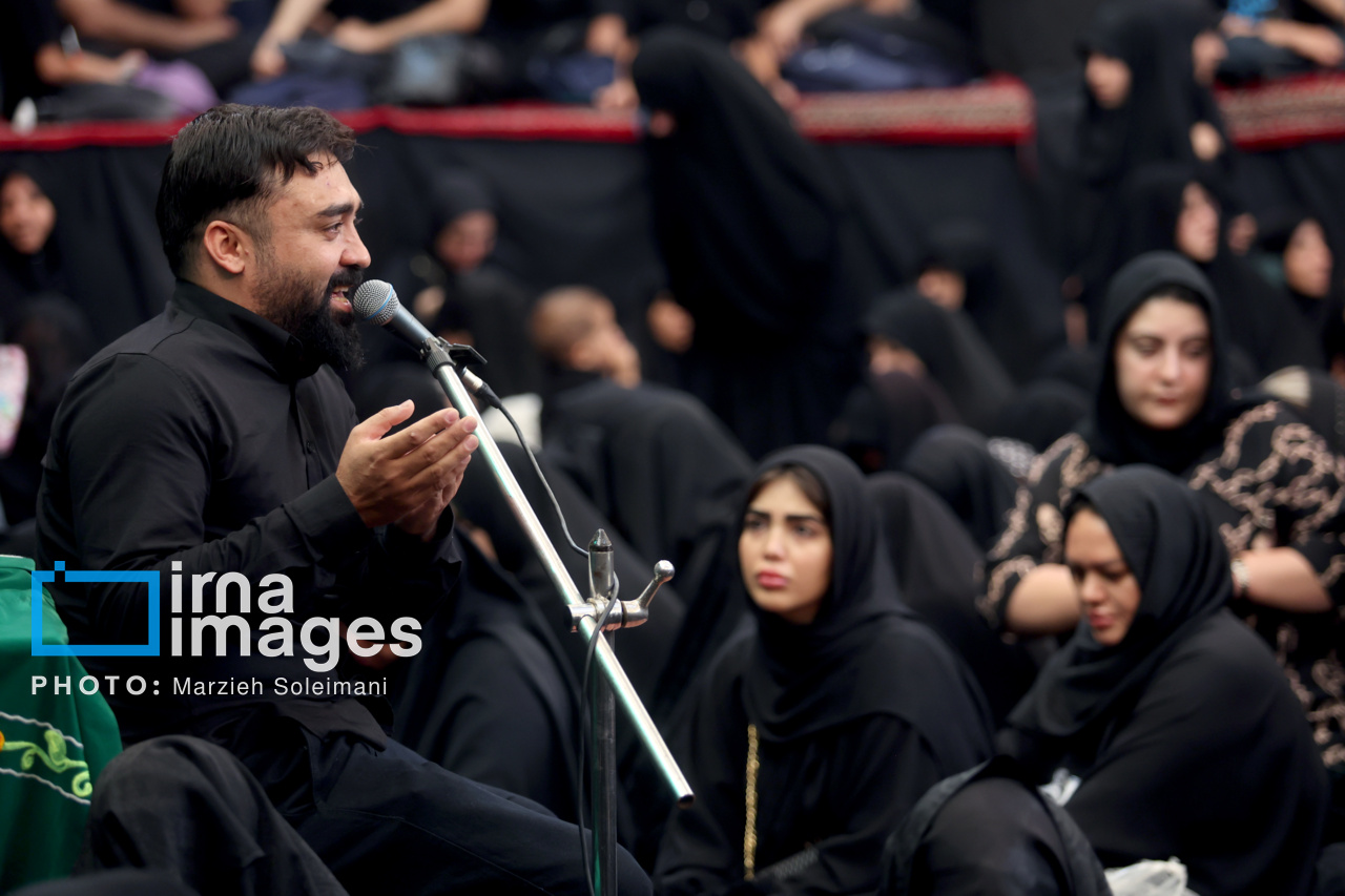 عزاداری روز ششم محرم در حسینیه سادات اخوی