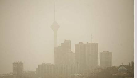 احتمال افزایش گردوغبار در تهران