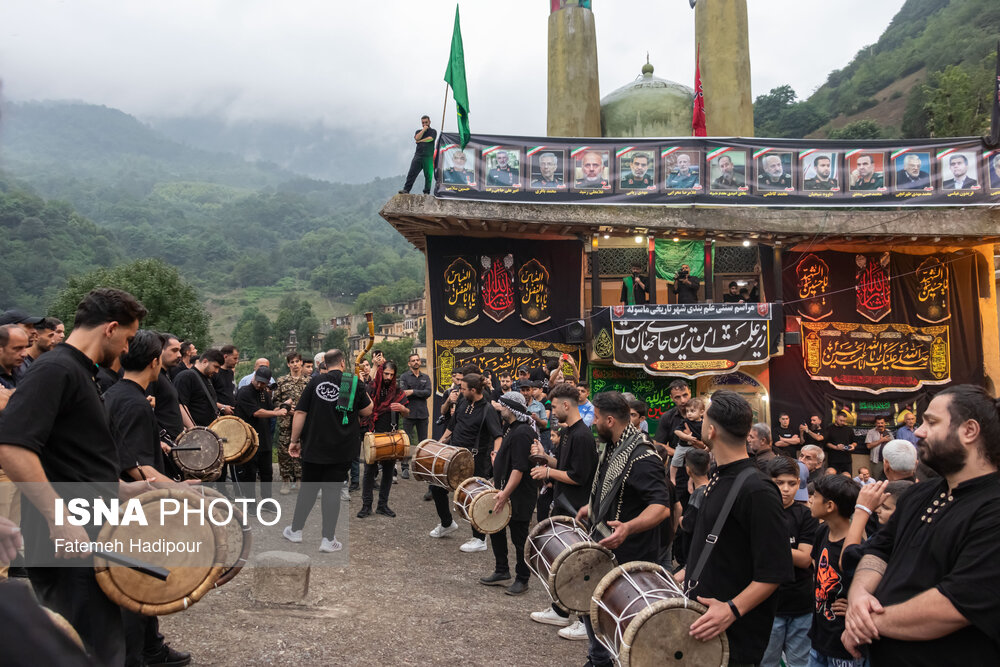 آیین ۸۰۰ ساله علم‌بندان در ماسوله