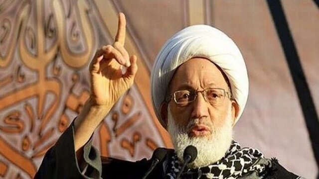 رهبر شیعیان بحرین: تهدید رهبر انقلاب، اهانت به کل امت اسلام و مقدسات است