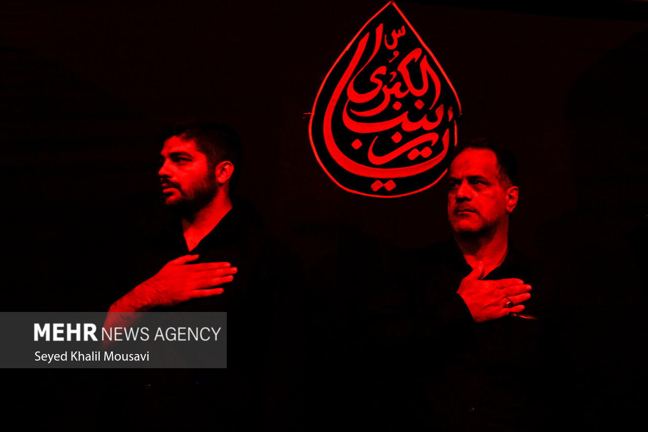 عزاداری دهه اول محرم در مکتب الزهرا(س) اهواز