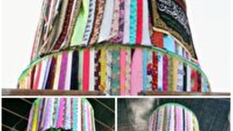 مراسم «شَدِهبندی و شَدِهگردانی» در احمدآباد اردکان