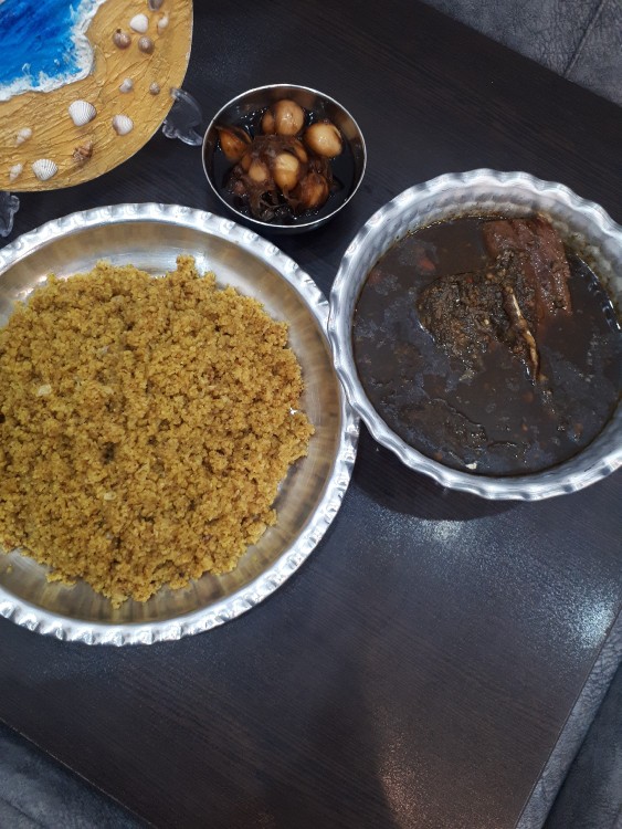 از شما/ناهارامروزماقلیه ماهی باللک 