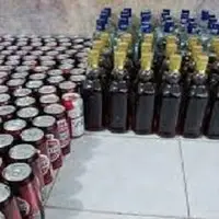 کشف بیش از ۵ هزار قوطی مشروبات الکلی در زرآباد