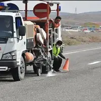 اجرای ۲۰۰ کیلومتر خط‌کشی محورهای مواصلاتی شهرستان بروجن