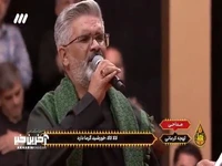 نوحه‌خوانی مداح کرمانی در مصیبت شهادت حضرت علی اصغر (ع)