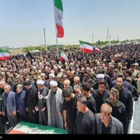 وداع باشکوه با ۲ سرباز شهید فراجا در رباط‌کریم