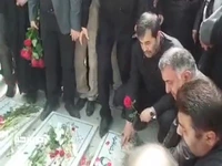 حضور دنیامالی به همراه جامعه ورزش بر مزار شهید باقری و دیگر فرماندهان شهید حملات رژیم صهیونیستی 