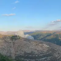 حملات شدید هوایی اسرائیل به جنوب رود لیتانی در جنوب لبنان