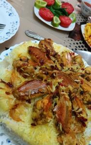از شما/بفرمایید ته چین مرغ