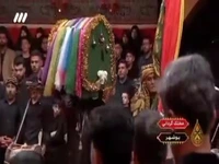 مختک‌گردانی بوشهری‌ها در حسینیه معلی